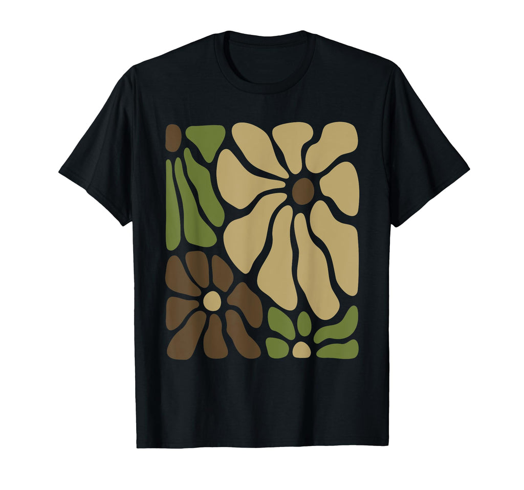 Womens Camo Floral Boho Flowers Camo T-Shirt - Minimalist Print Men Women - T-Shirt, Sweatshirt, Hoodie