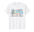 Tie Dye Alabama Hippie Gifts Co T-Shirt - Casual Everyday Wear Unisex - T-Shirt, Sweatshirt, Hoodie