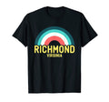 Richmond Virginia Rainbow T-Shirt - Unique Graphic Unisex - T-Shirt, Sweatshirt, Hoodie