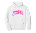 Pediatric Nurse Colorful 2000S Flowers Hoodie - Aesthetic Graphic Men Women - T-Shirt, Sweatshirt, Hoodie