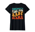 Funny Mama Somebodys Fine Ass Mama T-Shirt - Minimalist Print Men Women - T-Shirt, Sweatshirt, Hoodie