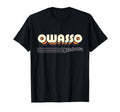 Owasso Oklahoma Stripes T-Shirt - Custom Art Print Men Women - T-Shirt, Sweatshirt, Hoodie