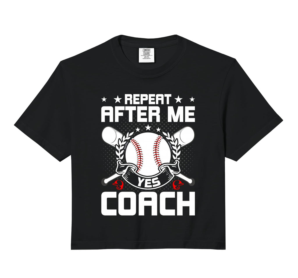 Repeat After Me Yes Coach Baseball Coach Hoodie - Trendy Graphic Unisex - T-Shirt, Sweatshirt, Hoodie