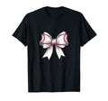 Coquette Baseball Bow Mom Sister Grandma T-Shirt - Graphic Print for Adults - T-Shirt, Sweatshirt, Hoodie