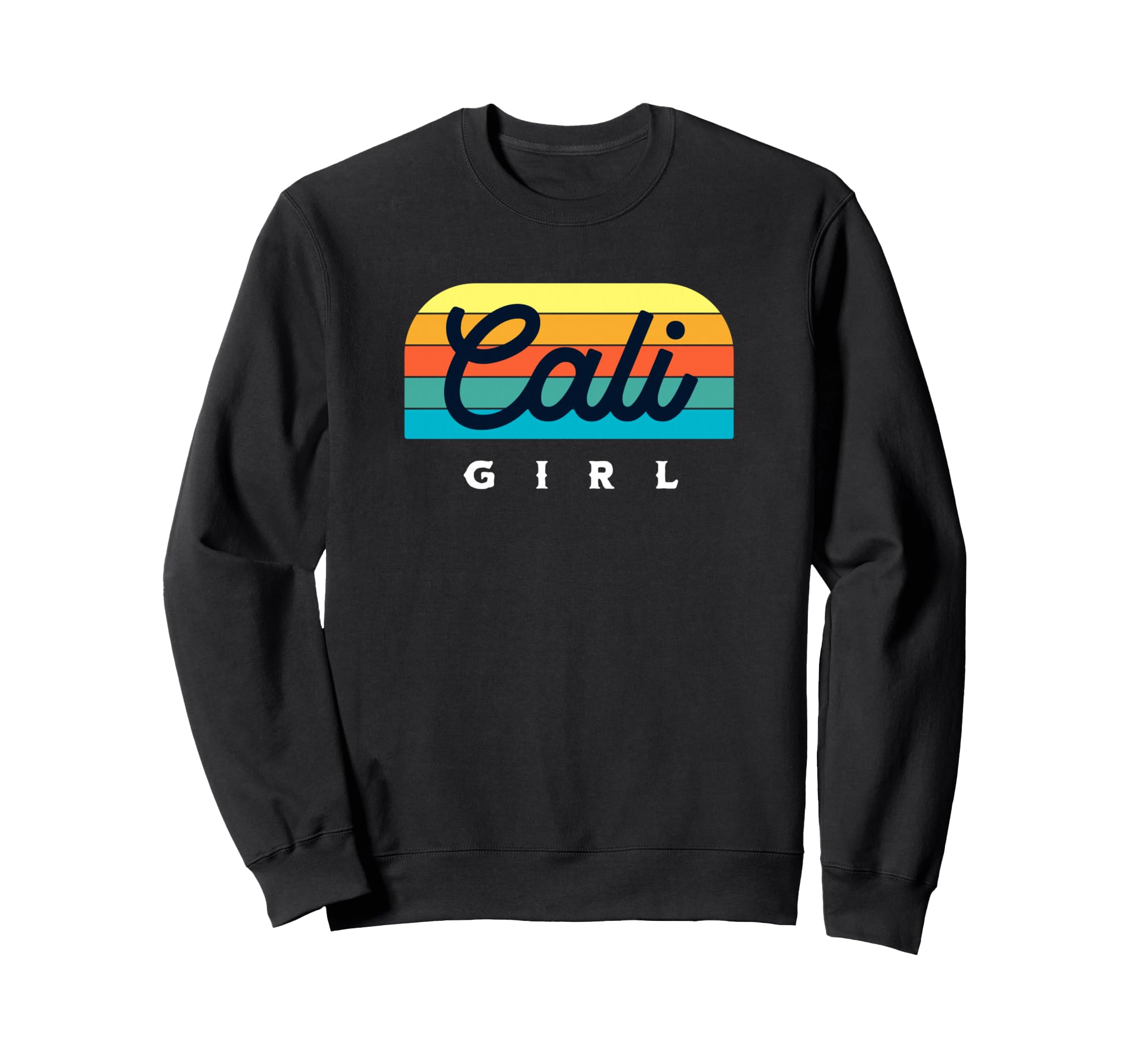Cali California Sunset Sweatshirt - Novelty Apparel Unisex - T-Shirt, Sweatshirt, Hoodie