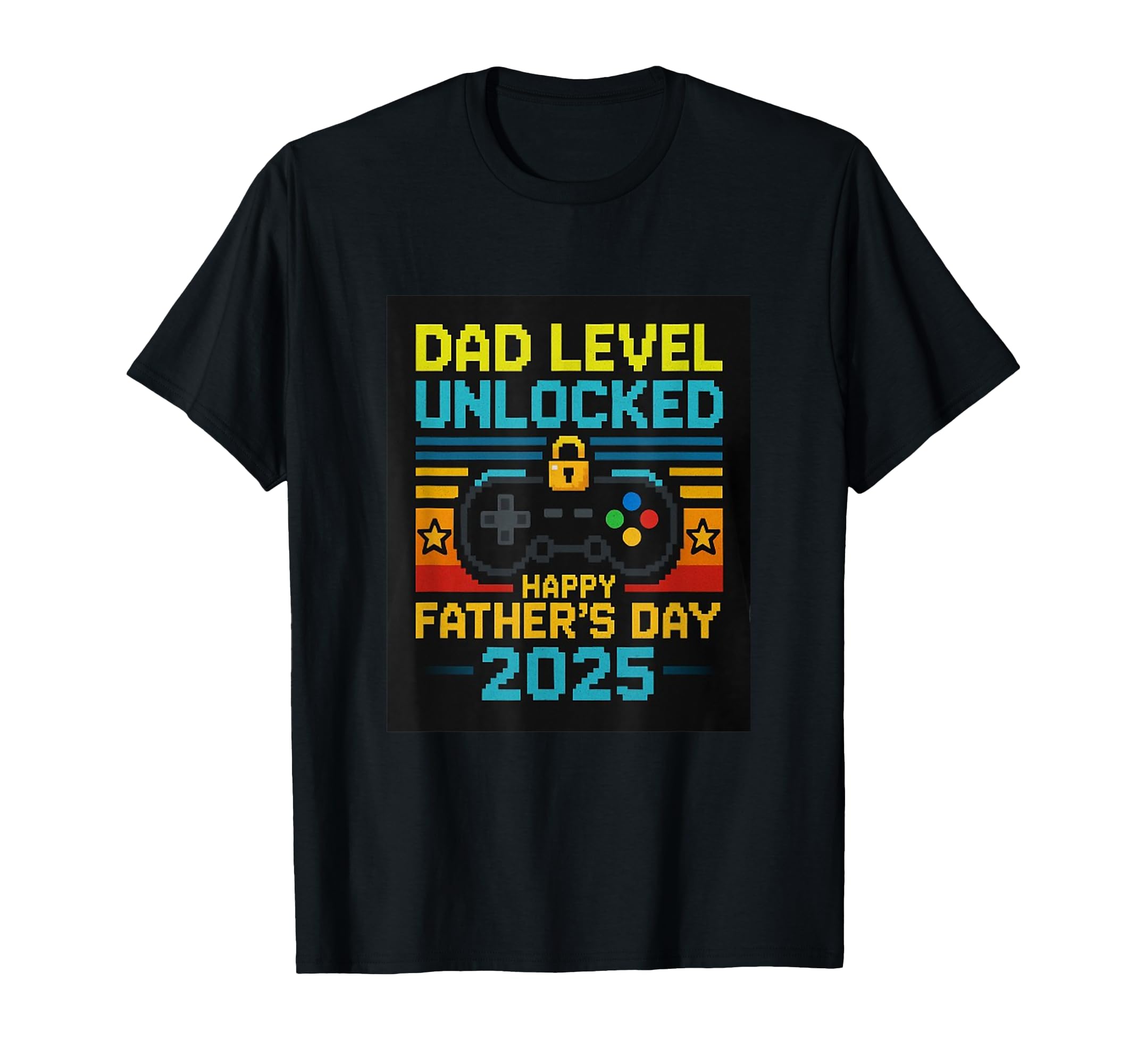 Dad Level Unlocked Happy Fathers Day T-Shirt - Novelty Apparel Men Women - T-Shirt, Sweatshirt, Hoodie