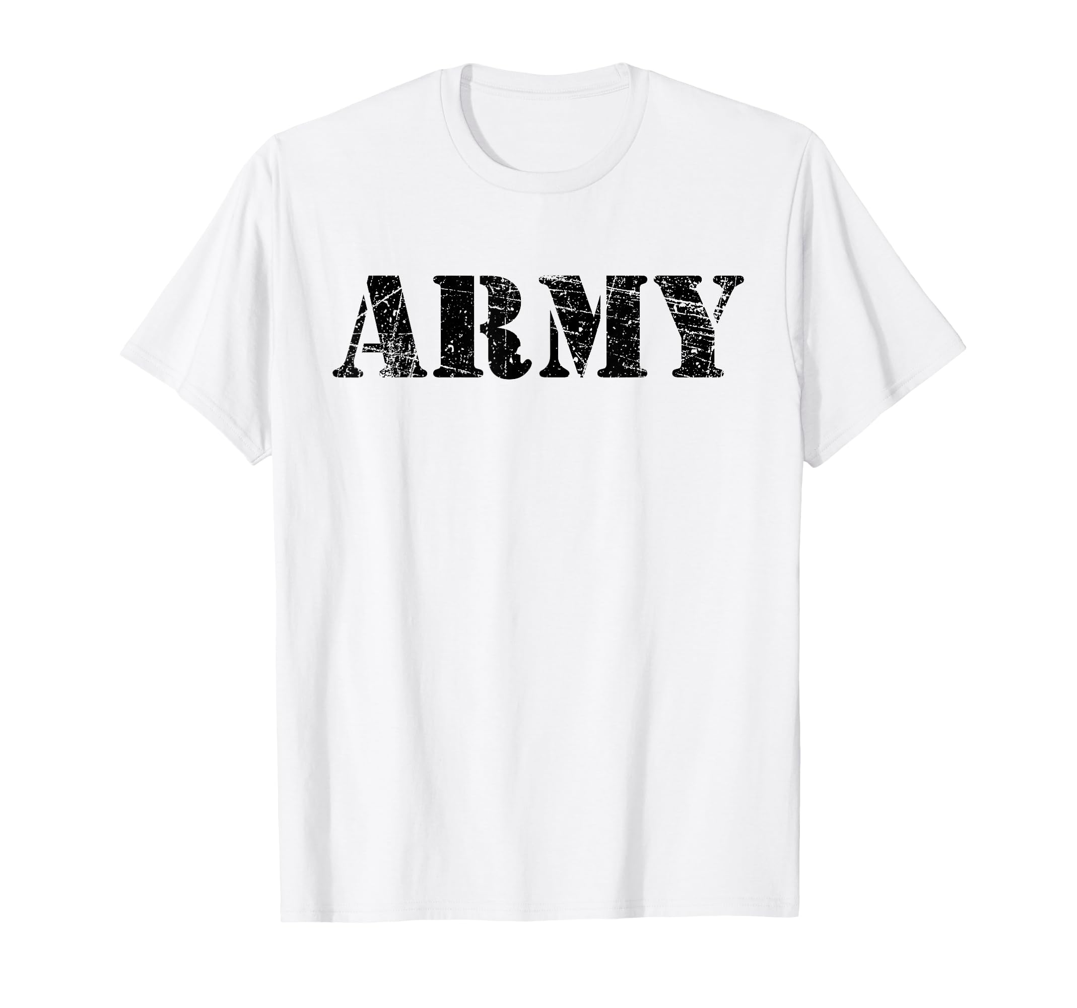 Army Text Usa Military Distressed Logo T-Shirt - Streetwear Style Unisex - T-Shirt, Sweatshirt, Hoodie