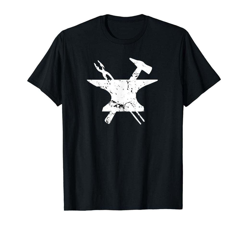 Blacksmith Distressed T-Shirt - Minimalist Print Men Women - T-Shirt, Sweatshirt, Hoodie