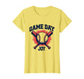 Game Day Joy Baseball Mom T-Shirt - Novelty Apparel for Adults - T-Shirt, Sweatshirt, Hoodie