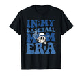 My Baseball Mom Era Groovy Baseball T-Shirt - Novelty Apparel for Adults - T-Shirt, Sweatshirt, Hoodie