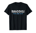 Rhodes Greece 70S 80S Type T-Shirt - Novelty Apparel Unisex - T-Shirt, Sweatshirt, Hoodie