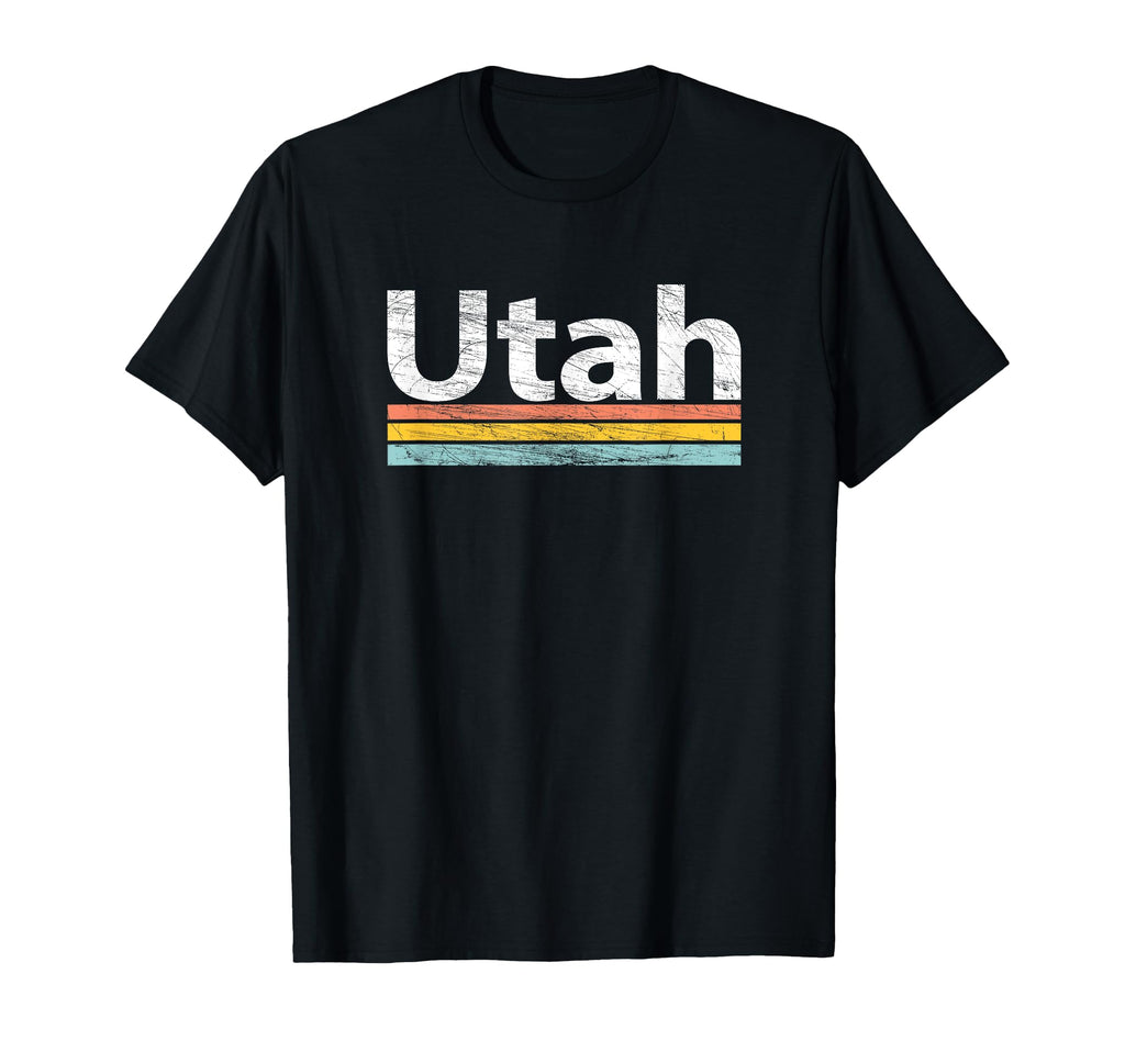 Utah Worn Stripes T-Shirt - Graphic Print Unisex - T-Shirt, Sweatshirt, Hoodie
