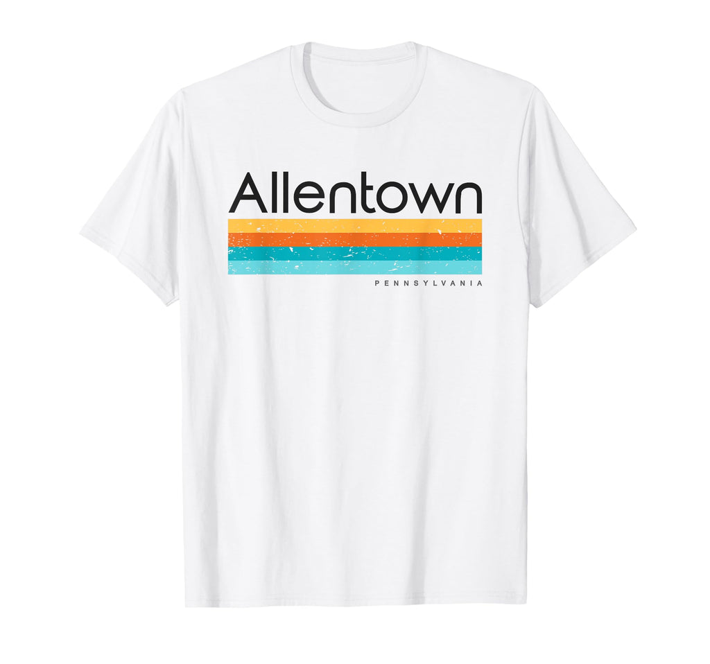 Allentown Pennsylvania Pa T-Shirt - Minimalist Print Men Women - T-Shirt, Sweatshirt, Hoodie