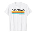 Allentown Pennsylvania Pa T-Shirt - Minimalist Print Men Women - T-Shirt, Sweatshirt, Hoodie