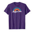 Niagara Falls Ny Script Rainbow T-Shirt - Trendy Graphic for Adults - T-Shirt, Sweatshirt, Hoodie