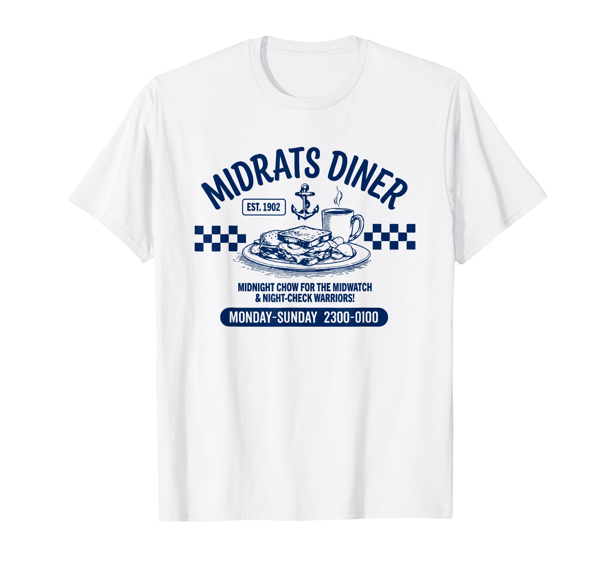 Midrats Diner Funny Sailor T-Shirt - Unique Graphic for Adults - T-Shirt, Sweatshirt, Hoodie