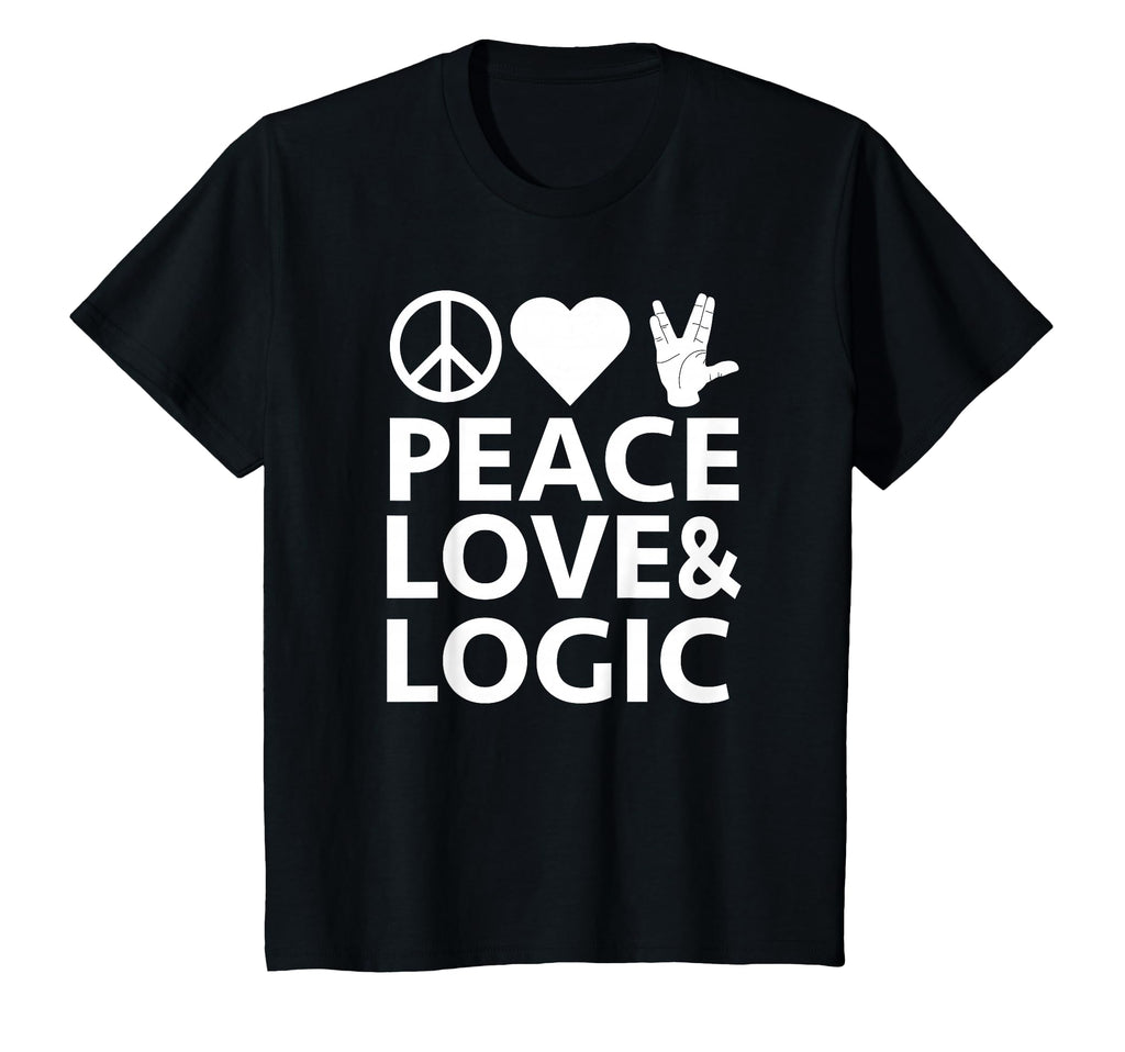 Peace Love Logic T-Shirt - Graphic Print Unisex - T-Shirt, Sweatshirt, Hoodie