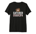 Mens Baseball Catcher Grandpa Baseball T-Shirt - Trendy Graphic for Adults - T-Shirt, Sweatshirt, Hoodie
