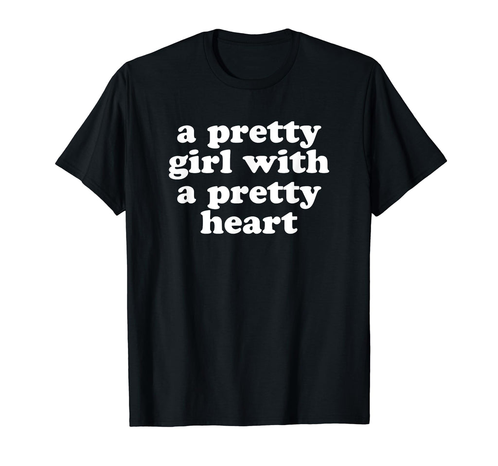 Pretty Pretty Heart Y2K Aesthetic T-Shirt - Casual Everyday Wear for Adults - T-Shirt, Sweatshirt, Hoodie
