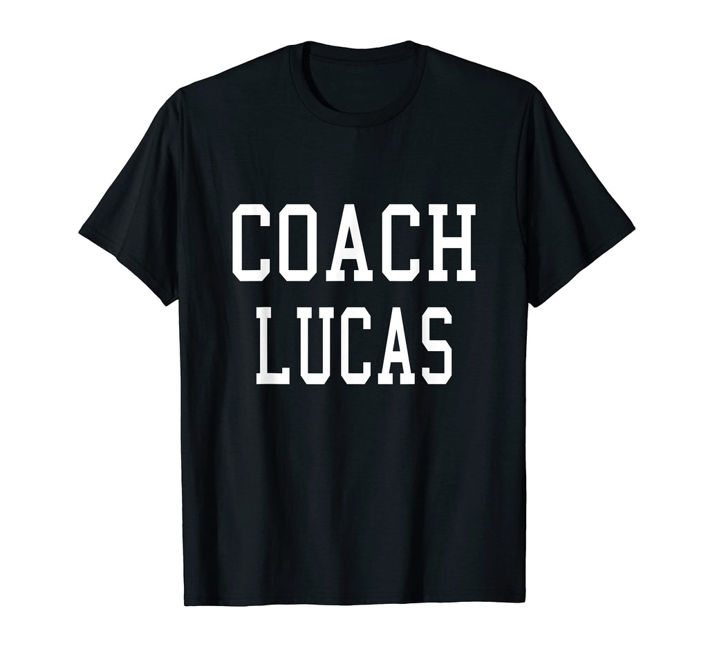 Coach Lucas Custom Football Soccer T-Shirt - Minimalist Print Men Women - T-Shirt, Sweatshirt, Hoodie