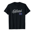 Iceland Flag Distressed Effect T-Shirt - Unique Graphic for Adults - T-Shirt, Sweatshirt, Hoodie