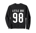 Number 98 Little Bro Biggest Fan Sweatshirt - Streetwear Style Men Women - T-Shirt, Sweatshirt, Hoodie