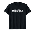 Midwest Prep Block Lettering T-Shirt - Minimalist Print for Adults - T-Shirt, Sweatshirt, Hoodie