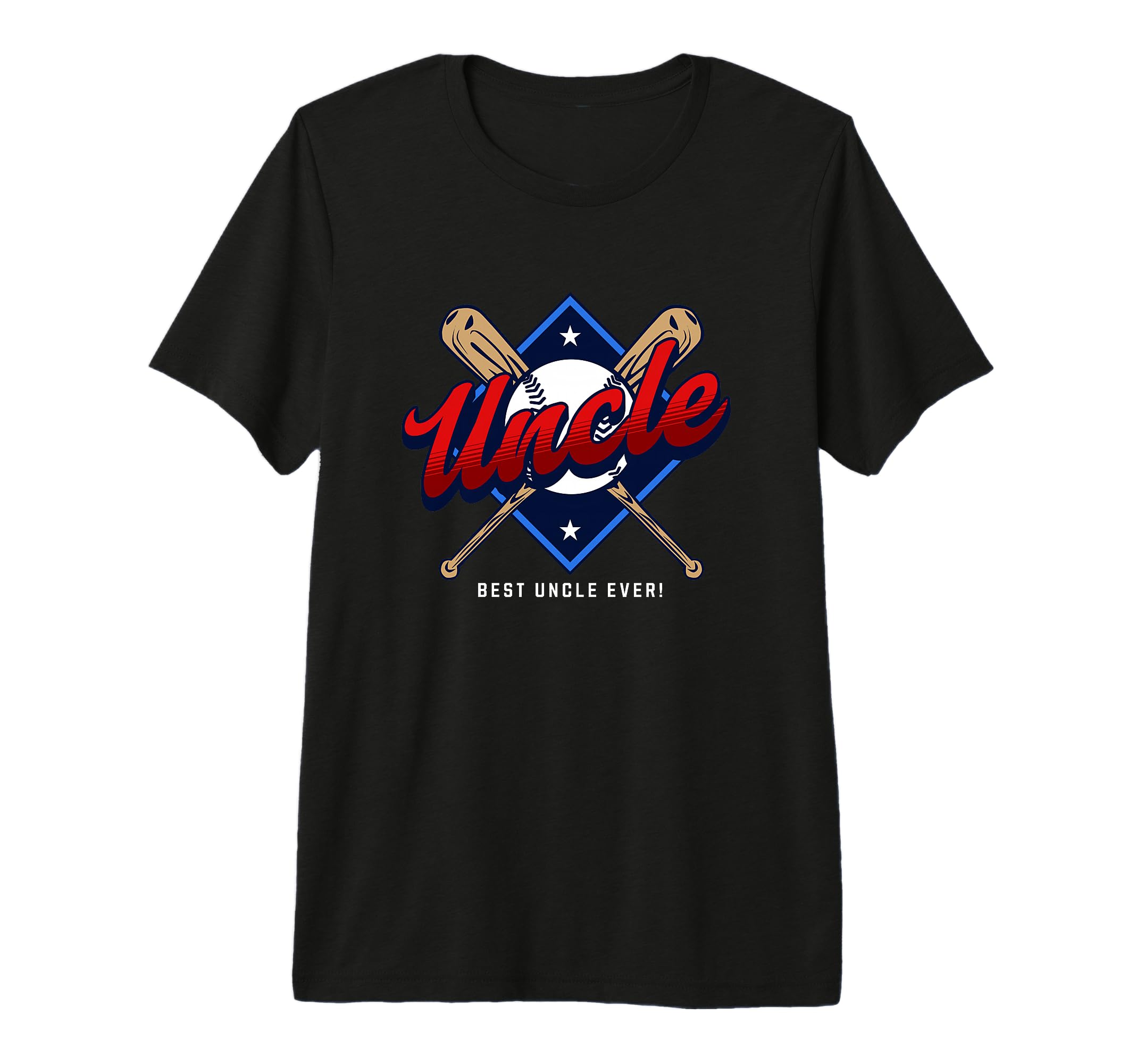 Baseball Uncle Baseball Supporter T-Shirt - Fun Novelty Design for Adults - T-Shirt, Sweatshirt, Hoodie