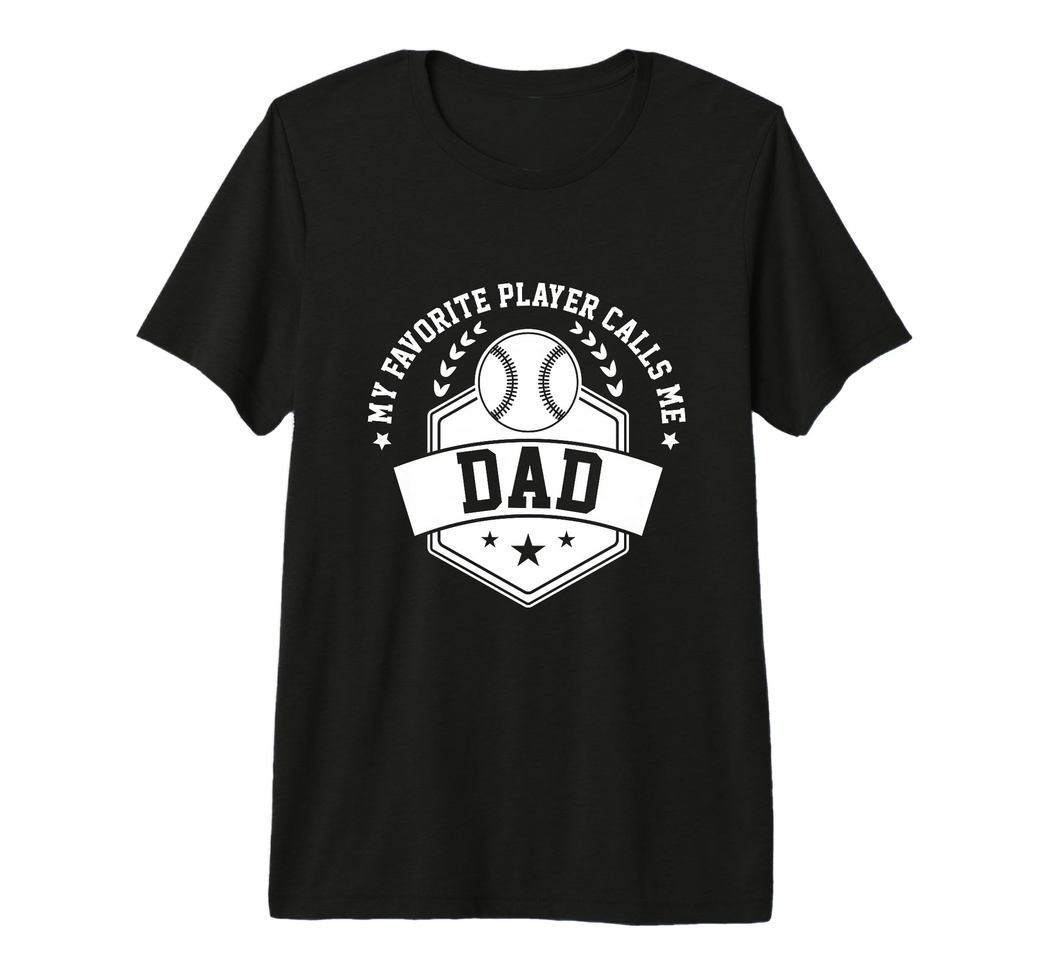 My Favorite Baseball Player Calls Me Dad T-Shirt - Custom Art Print Unisex - T-Shirt, Sweatshirt, Hoodie
