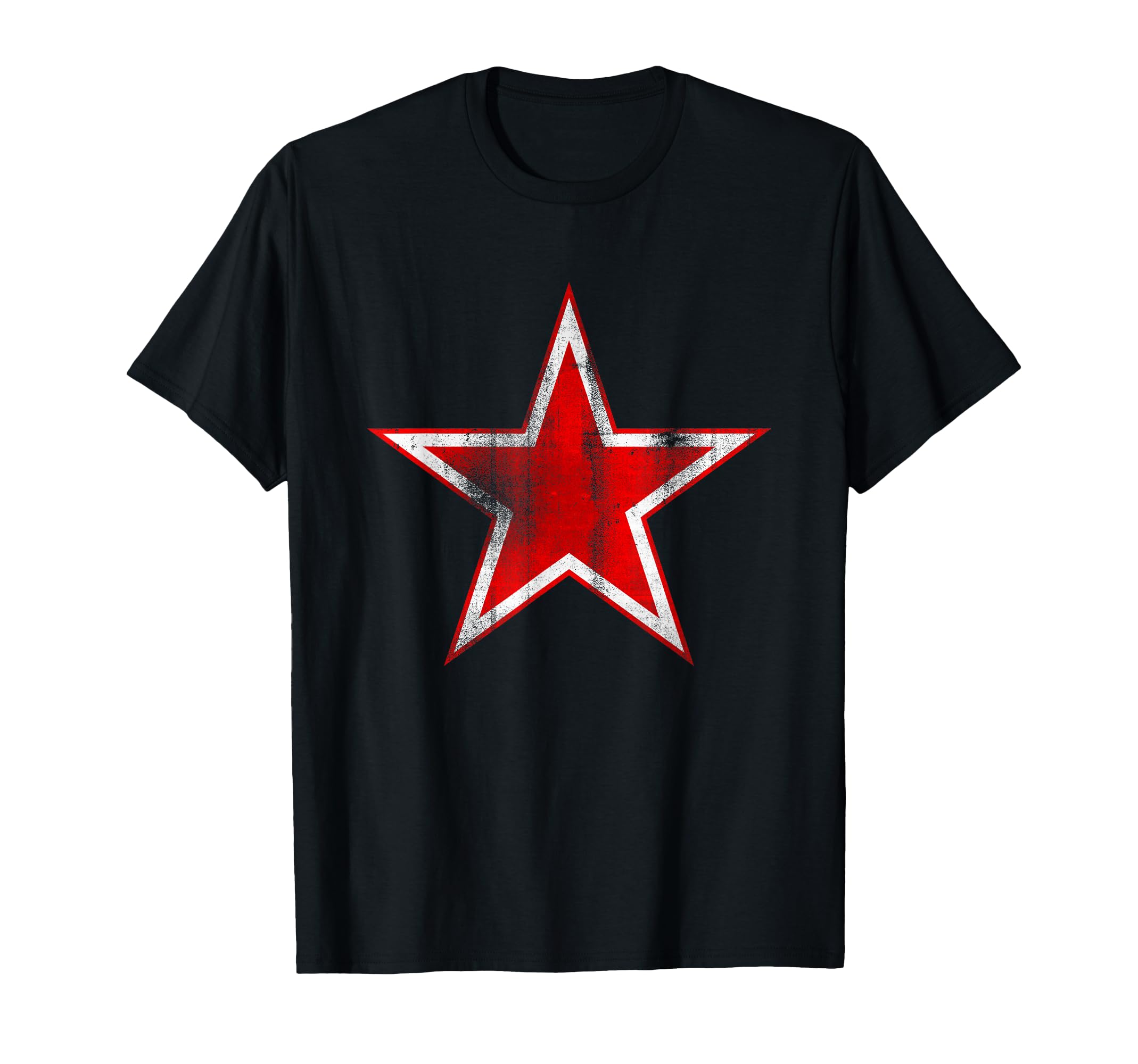 Soviet Russian Air Force Distressed Red T-Shirt - Novelty Apparel Unisex - T-Shirt, Sweatshirt, Hoodie