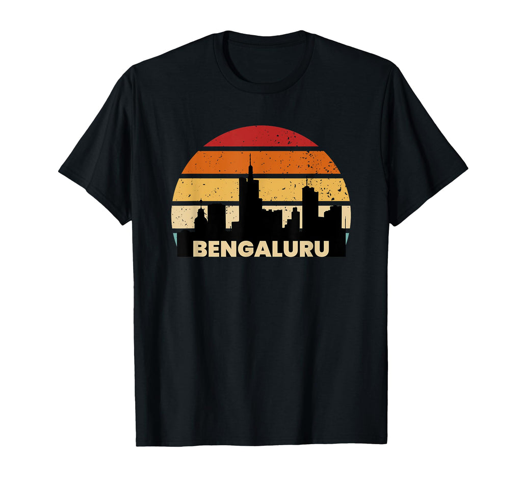 Distressed Bengaluru City T-Shirt - Custom Art Print Unisex - T-Shirt, Sweatshirt, Hoodie