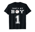 Thats My Baseball 1 Jersey Number T-Shirt - Minimalist Print for Adults - T-Shirt, Sweatshirt, Hoodie