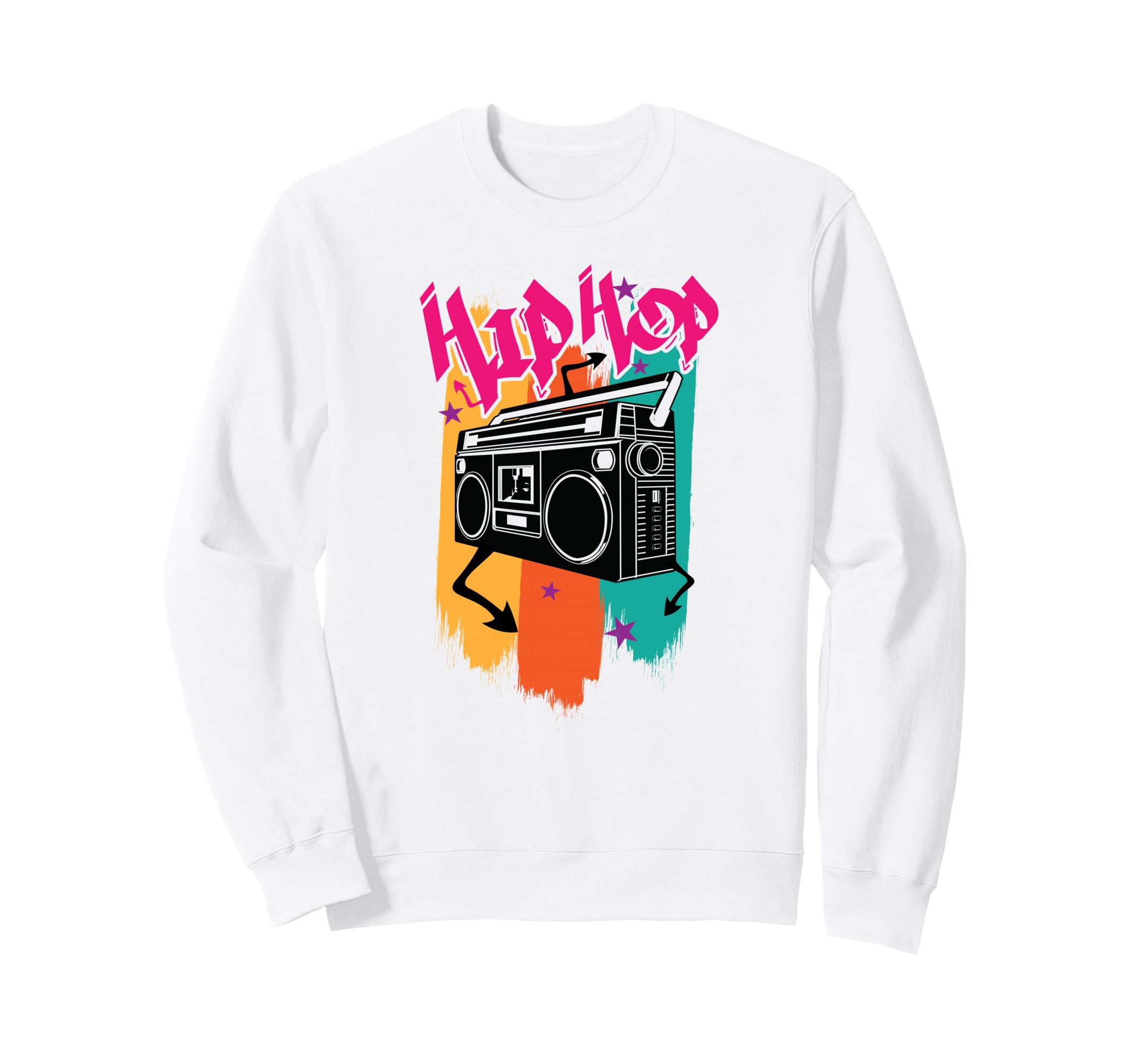 Rap Urban Street Dancer Graffiti Music Sound Hoodie - Graphic Print Unisex - T-Shirt, Sweatshirt, Hoodie