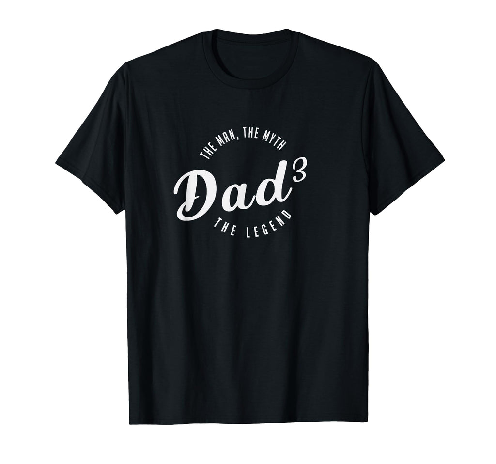Dad3 Myth Legend Distressed T-Shirt - Aesthetic Graphic for Adults - T-Shirt, Sweatshirt, Hoodie