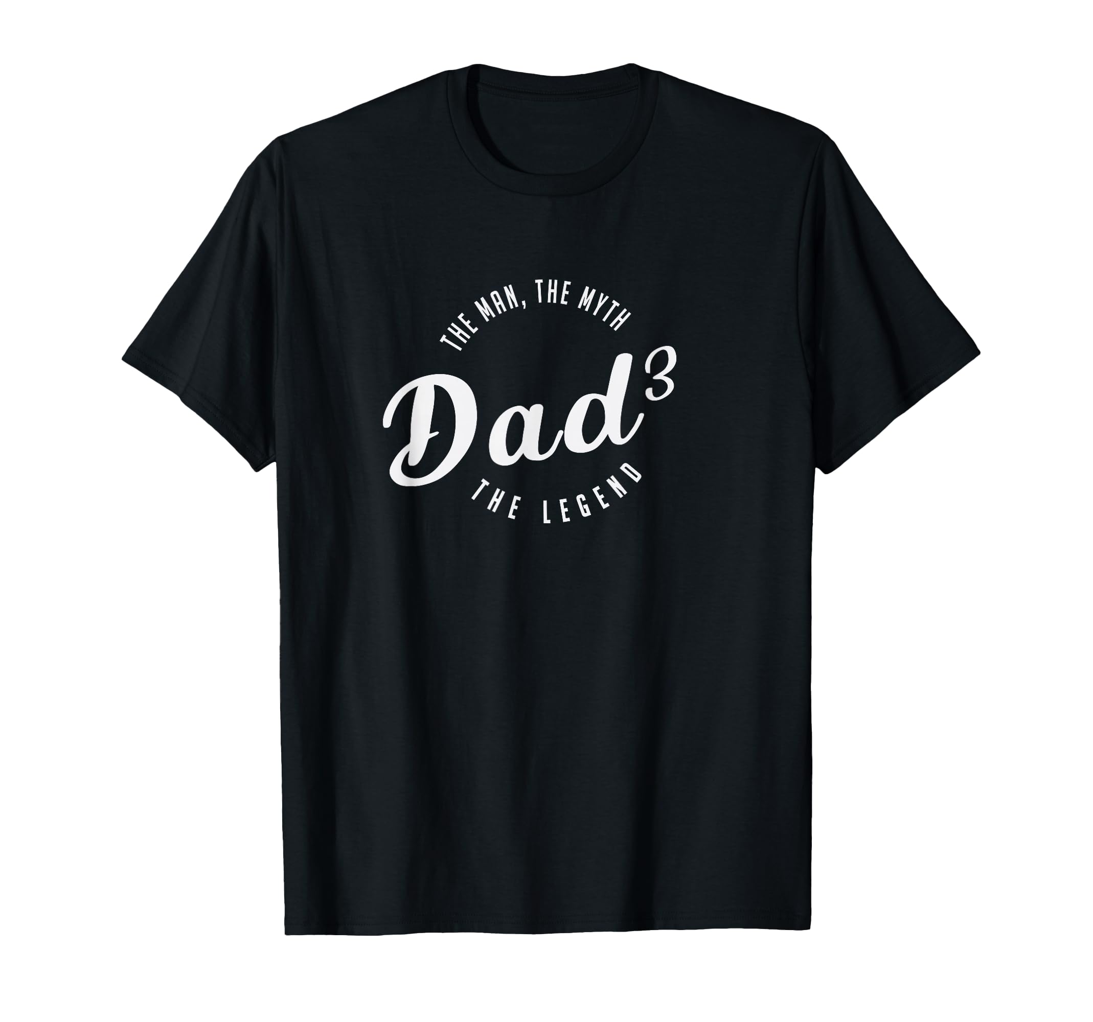 Dad3 Myth Legend Distressed T-Shirt - Aesthetic Graphic for Adults - T-Shirt, Sweatshirt, Hoodie