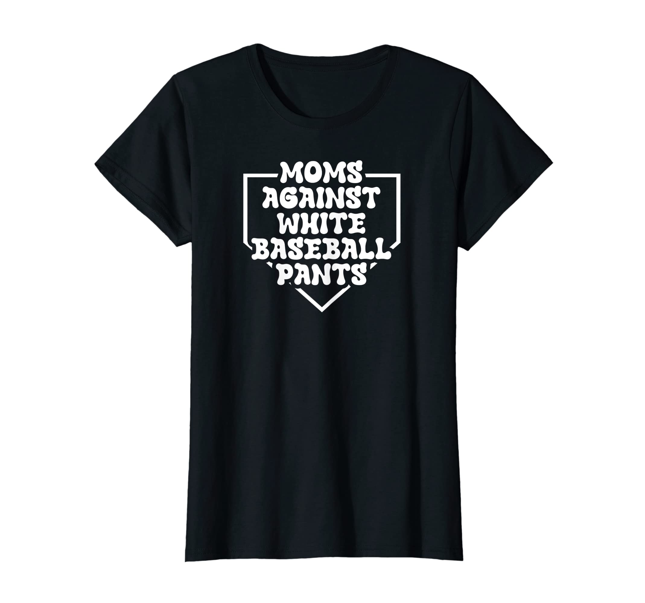 Womens Moms Against White Baseball T-Shirt - Custom Art Print Men Women - T-Shirt, Sweatshirt, Hoodie