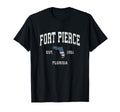 Fort Pierce Florida Fl American Flag T-Shirt - Aesthetic Graphic Unisex - T-Shirt, Sweatshirt, Hoodie