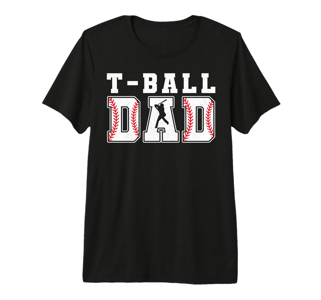 Groovy T Ball Dad Father Happy Fathers T-Shirt - Graphic Print Men Women - T-Shirt, Sweatshirt, Hoodie