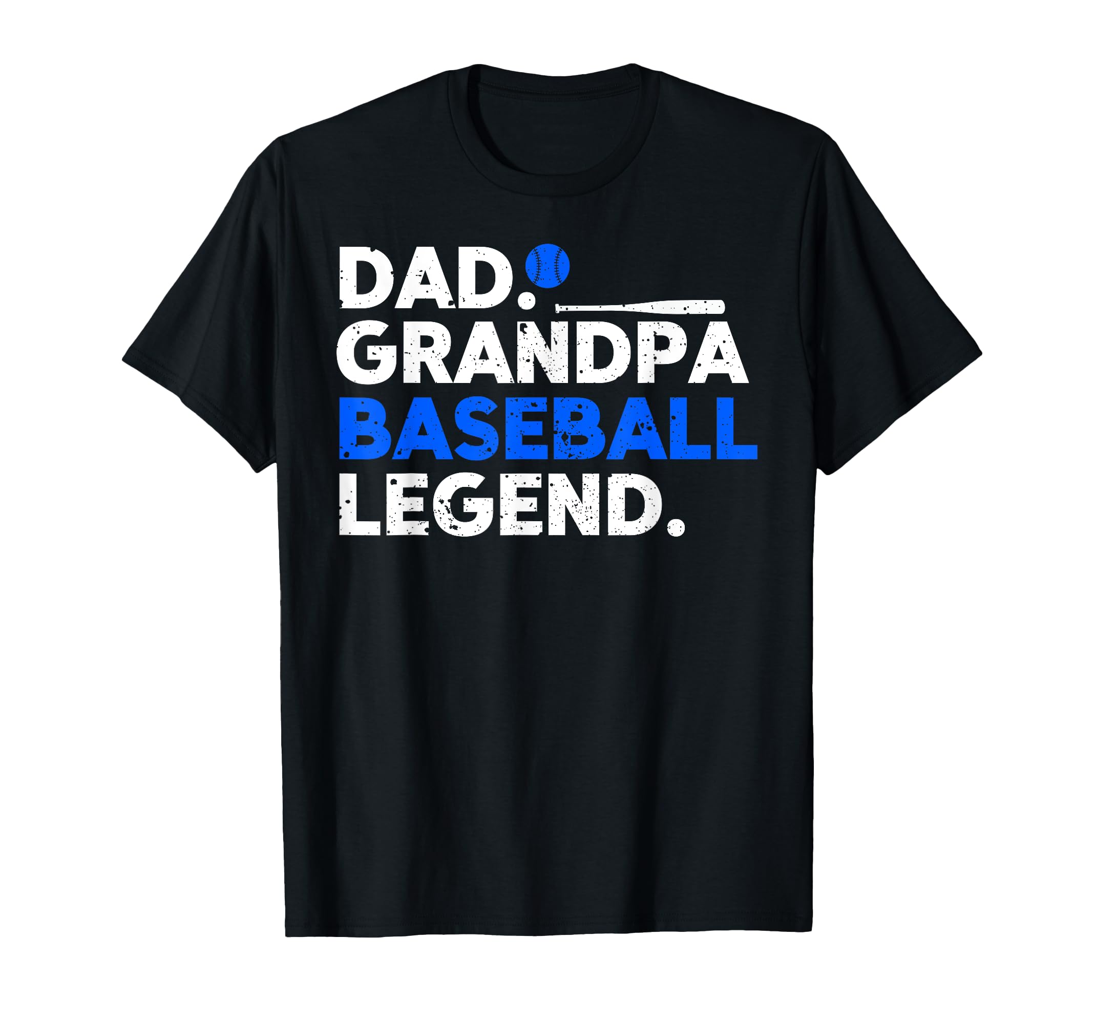 Dad Grandpa Baseball Legend Player T-Shirt - Custom Art Print Men Women - T-Shirt, Sweatshirt, Hoodie