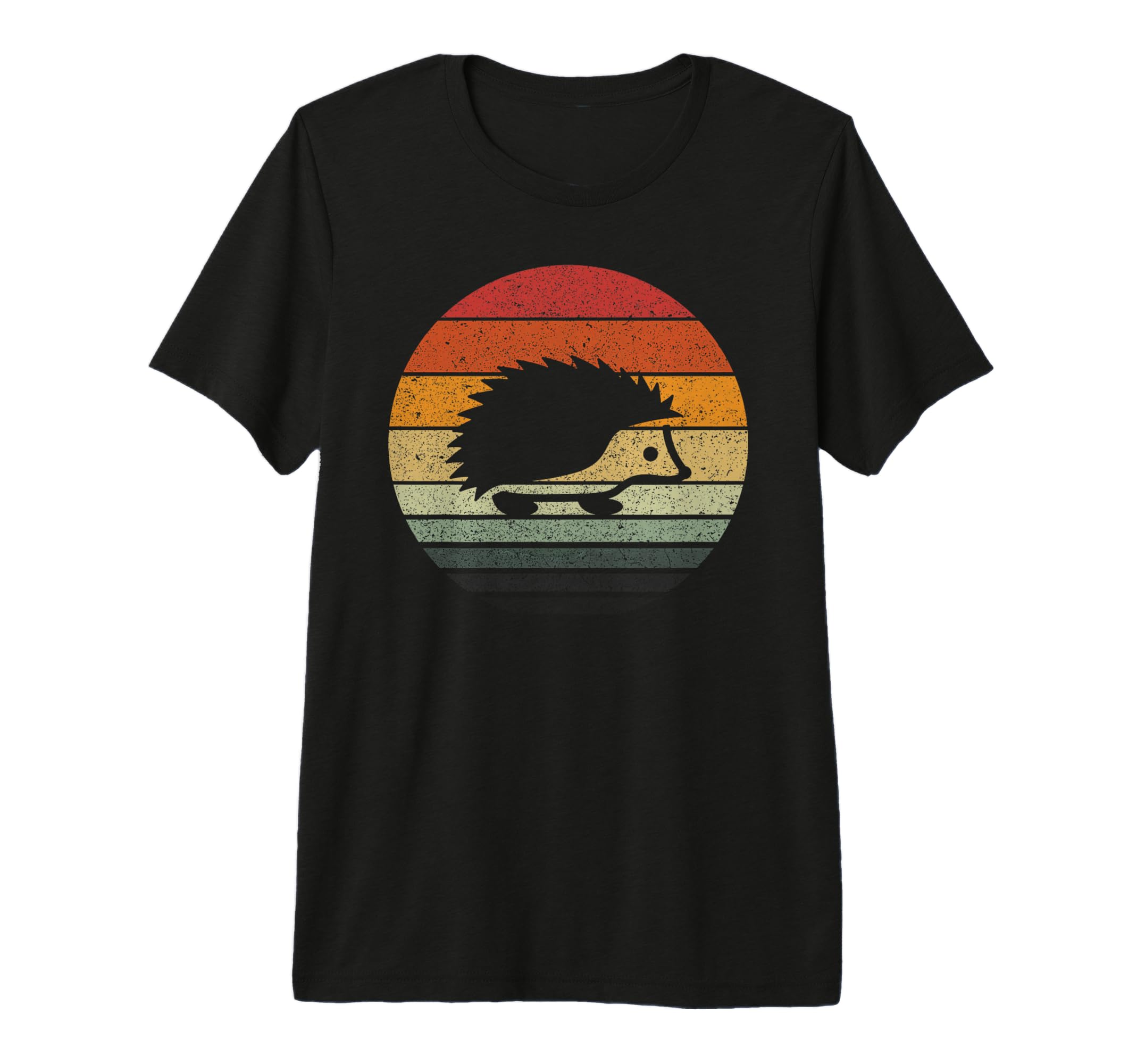 Sunset Hedgehog T-Shirt - Fun Novelty Design Unisex - T-Shirt, Sweatshirt, Hoodie