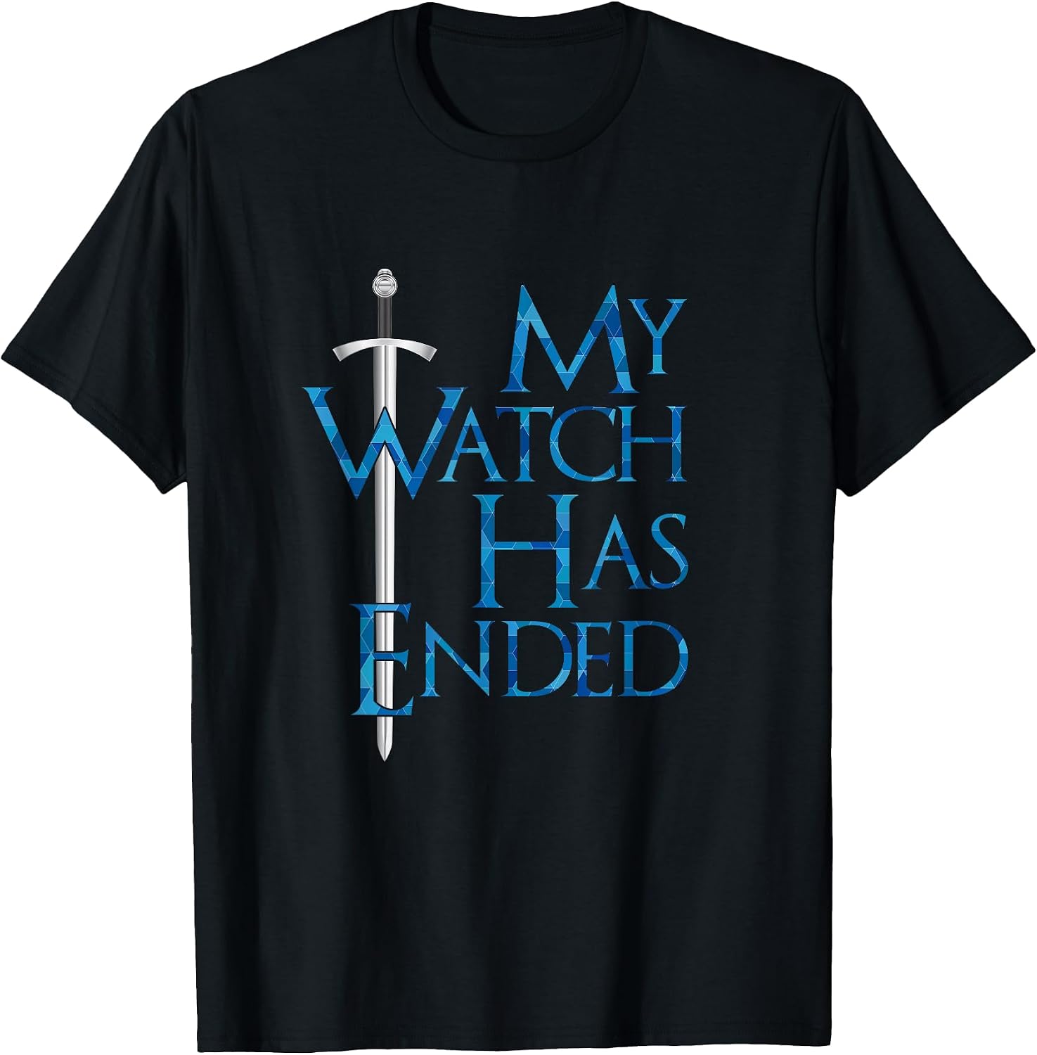 My Watch Has Ended - Adult & Kids T-Shirts, Sweatshirts & Hoodies apparel design preview 1