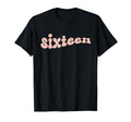 16Th Birthday Boho Wavy 16 Sweet T-Shirt - Fun Novelty Design Unisex - T-Shirt, Sweatshirt, Hoodie