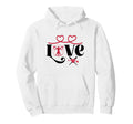 Baseball Softball Baseball Mom Love Baseball Hoodie - Graphic Print Unisex - T-Shirt, Sweatshirt, Hoodie