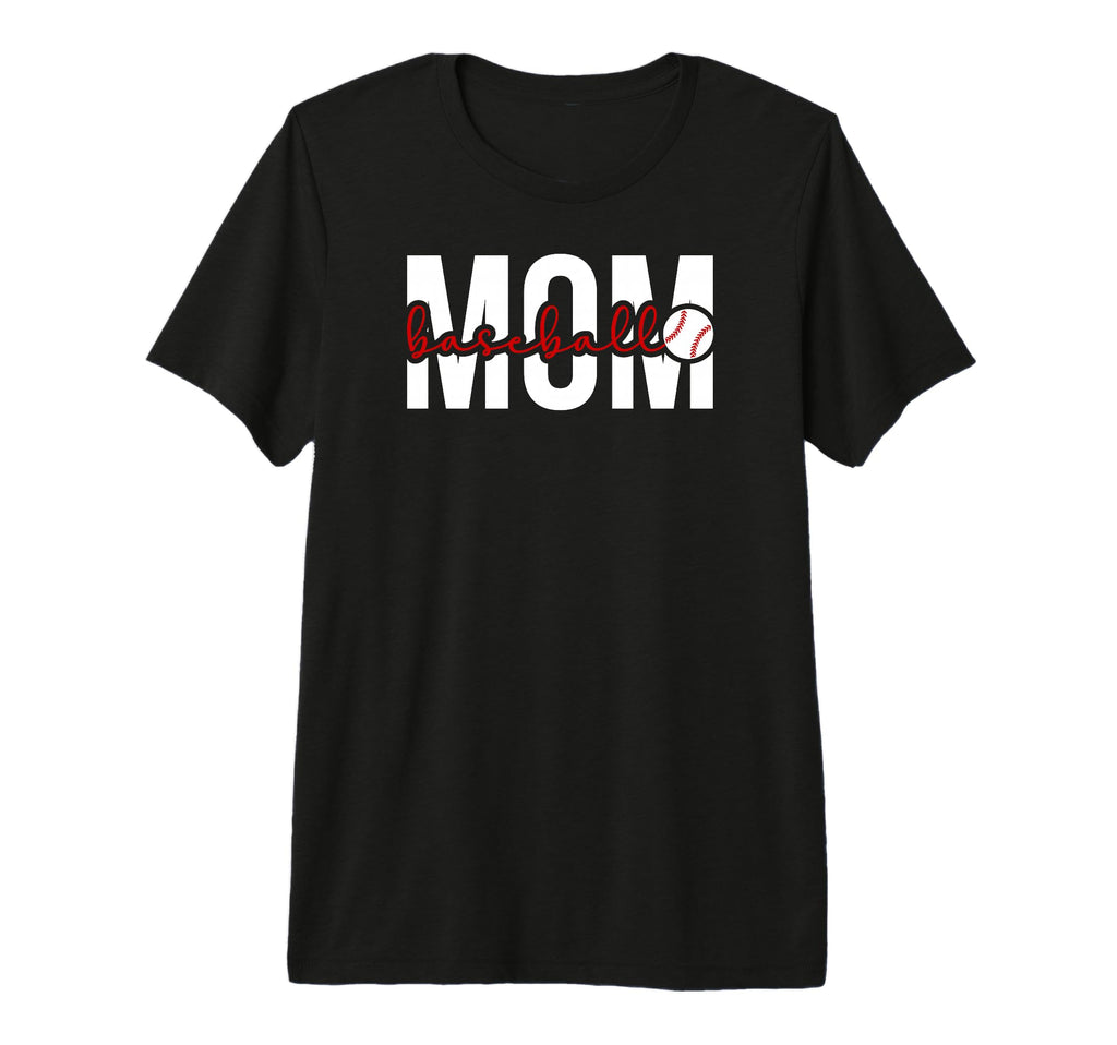 Baseball Mom Proud Mother Baseball T-Shirt - Trendy Graphic Men Women - T-Shirt, Sweatshirt, Hoodie