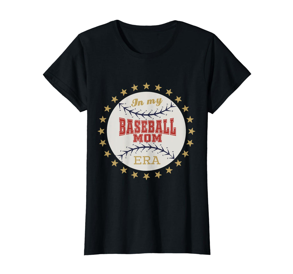 Baseball Mom My Baseball Mom Era T-Shirt - Aesthetic Graphic for Adults - T-Shirt, Sweatshirt, Hoodie