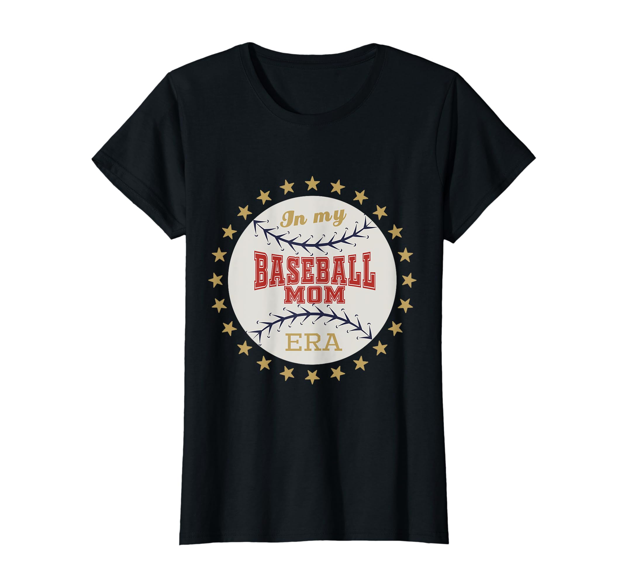 Baseball Mom My Baseball Mom Era T-Shirt - Aesthetic Graphic for Adults - T-Shirt, Sweatshirt, Hoodie