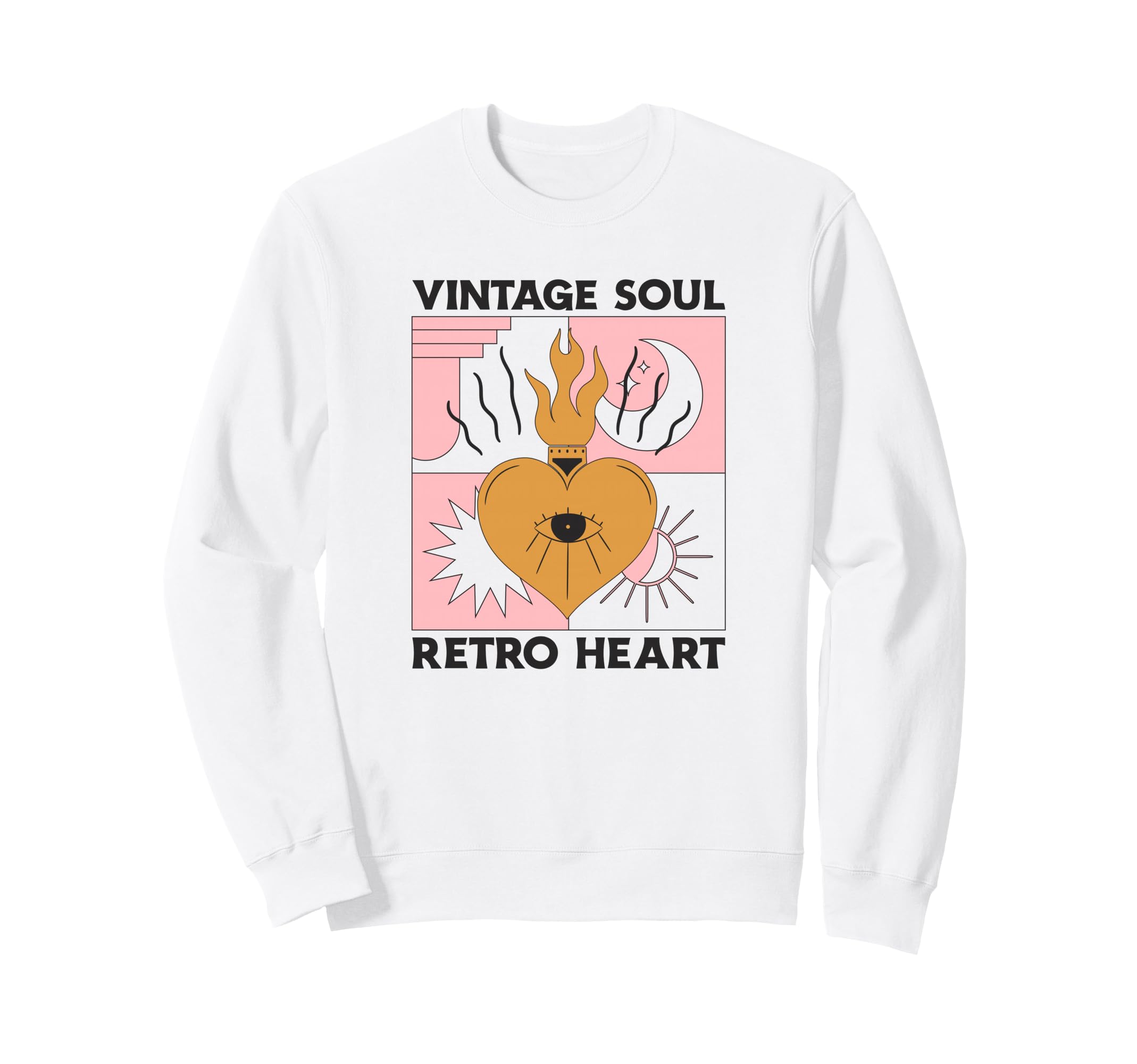 Soul Heart Boho Sweatshirt - Fun Novelty Design Unisex - T-Shirt, Sweatshirt, Hoodie