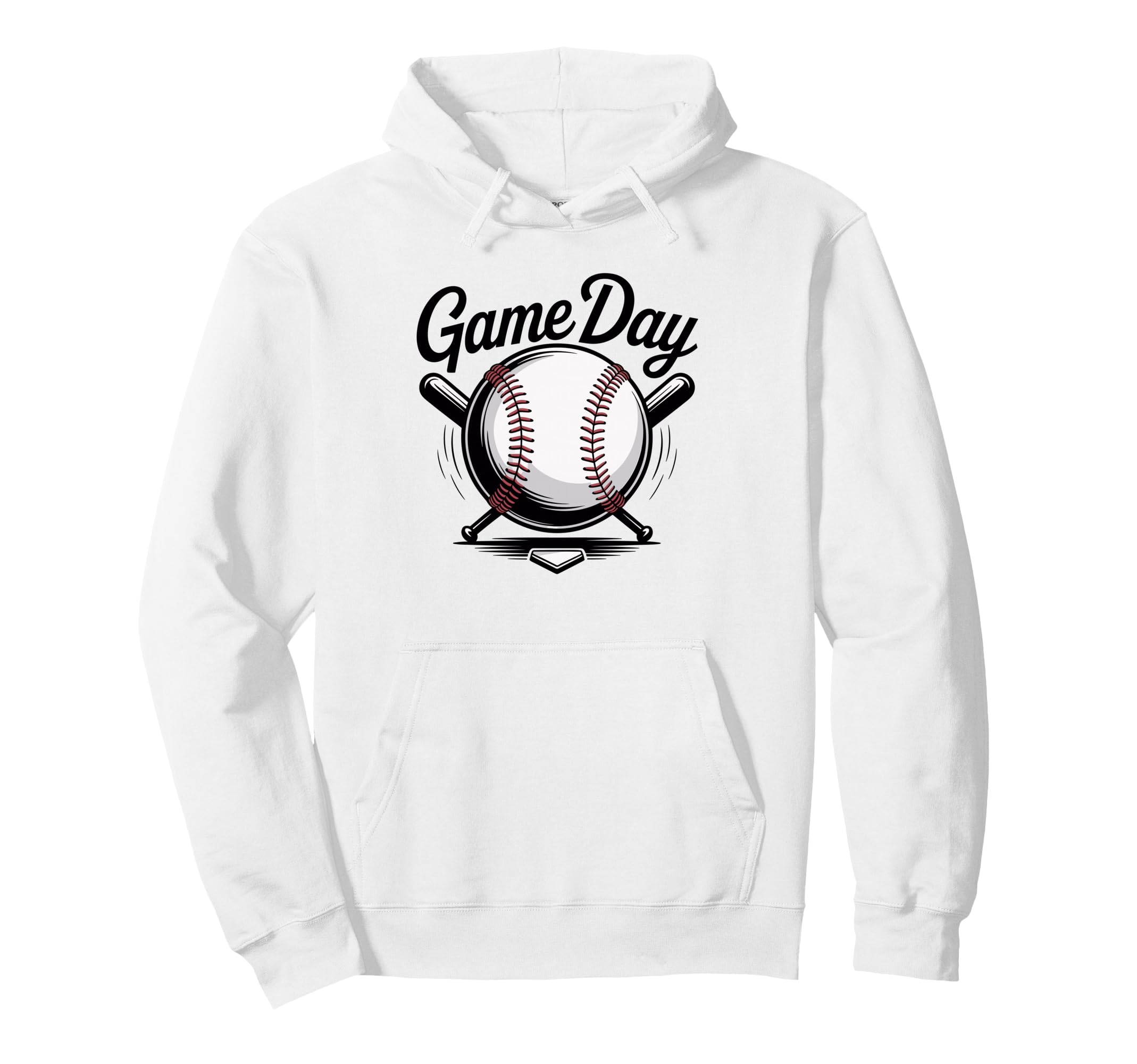 Game Day Baseball Hoodie - Fun Novelty Design Unisex - T-Shirt, Sweatshirt, Hoodie