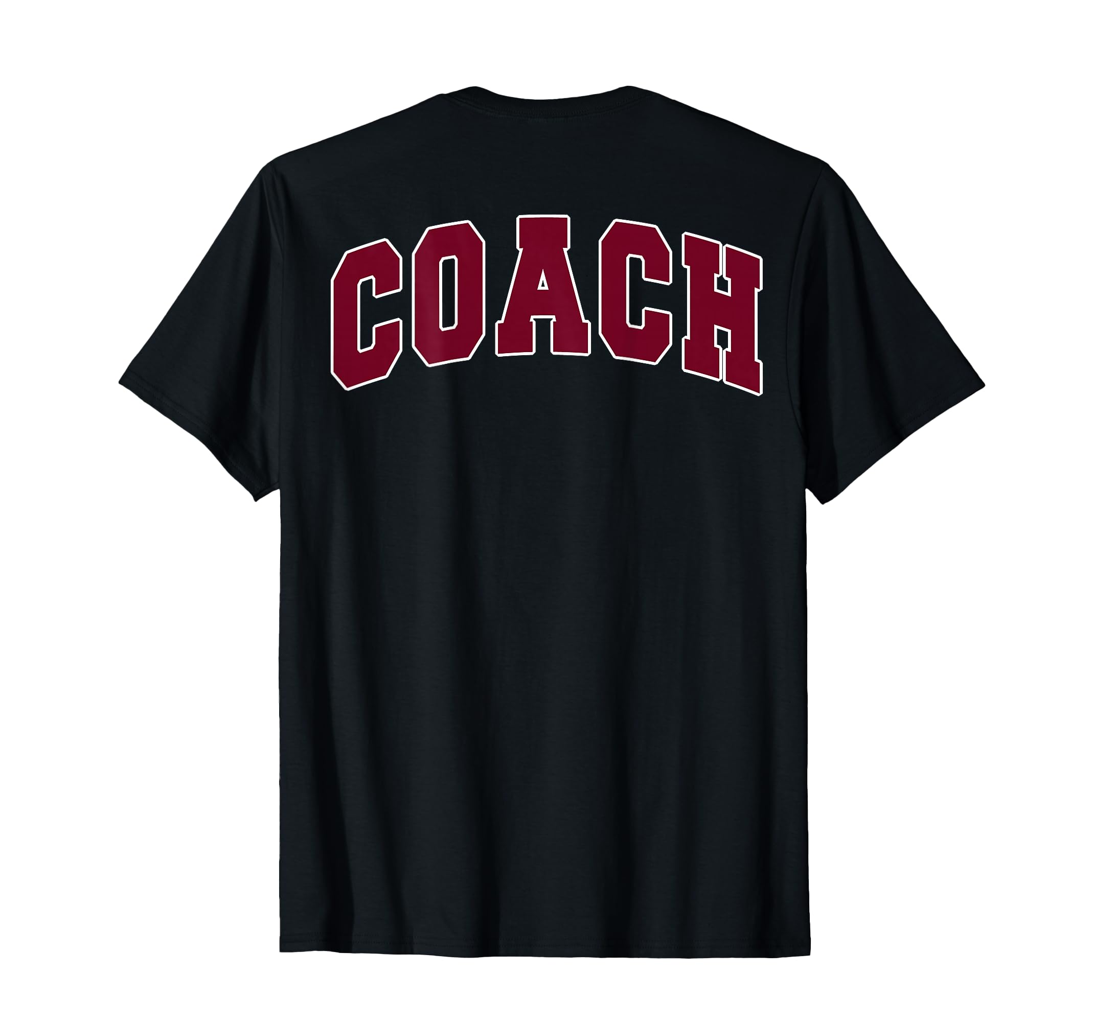 Coach Sports Trainer Varsity Team Red T-Shirt - Novelty Apparel Men Women - T-Shirt, Sweatshirt, Hoodie
