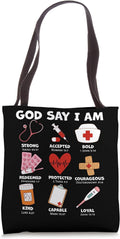 Bible Verses Christian Nurse Life Outfit Gifts - Adult & Kids T-Shirts, Sweatshirts & Hoodies apparel design preview 1